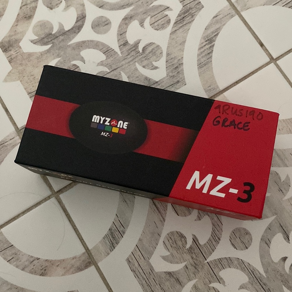 Myzone heart rate monitor (kickboxing, 9 rounds, workout classes)